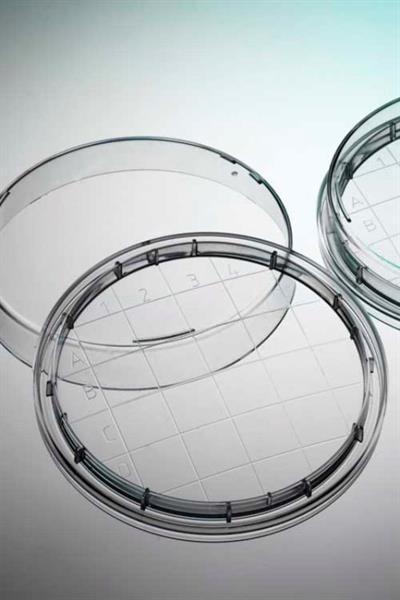 Round domed contact Petri plate