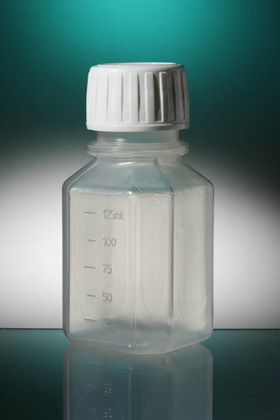 Octagonal bottle 250ml PET bl