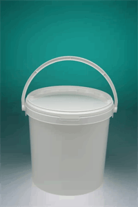 Bucket 10.7L PP wh H264 Ø251       