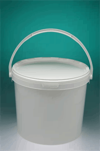 Bucket 16L PP wh H275 Ø311